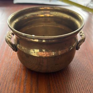 Little Brass Planter Pot
